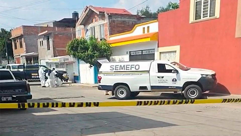 Ultiman a tiros a un individuo en la colonia Loma Larga de Morelia, Michoacán 